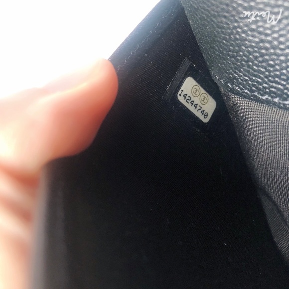 Chanel Black Sevruga Wallet on Chain Caviar - Picture 16 of 16